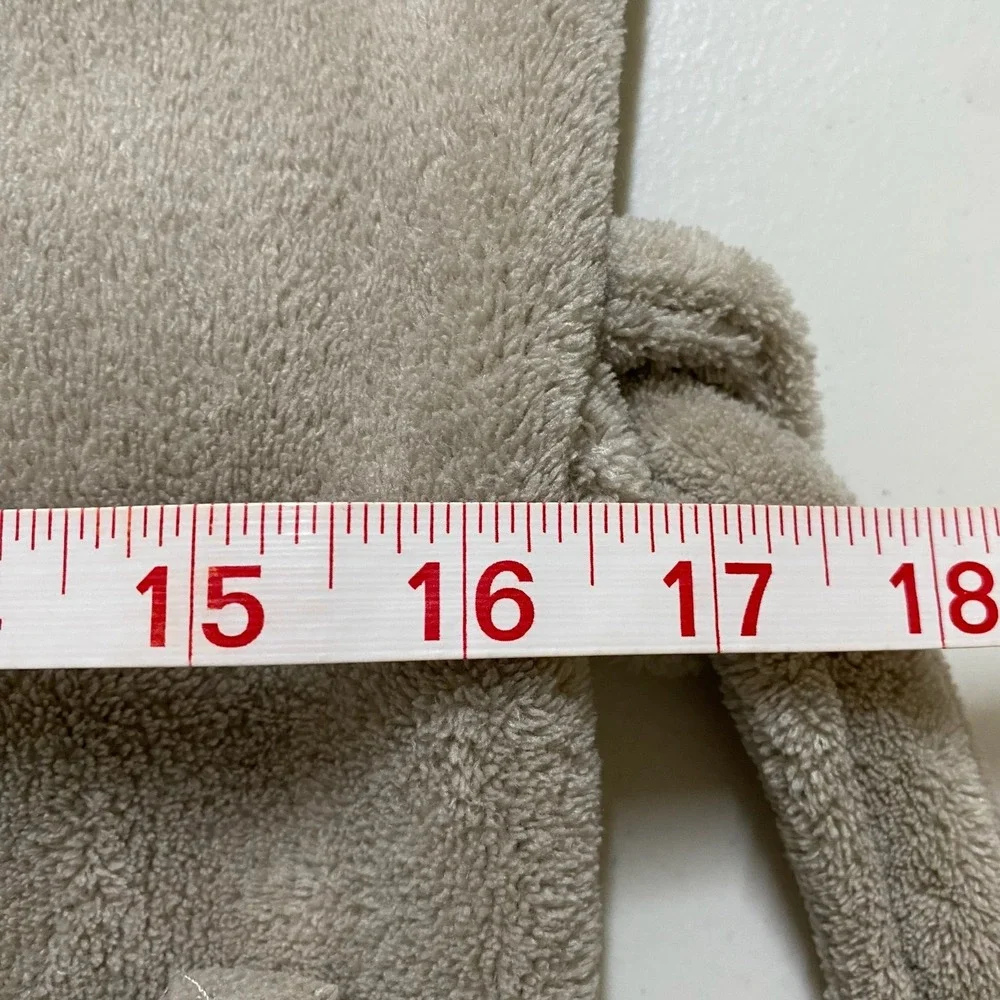 Restoration Hardware Bathrobe Kids 6-7 Years Plush Fleece Belted‎ Hooded Pockets